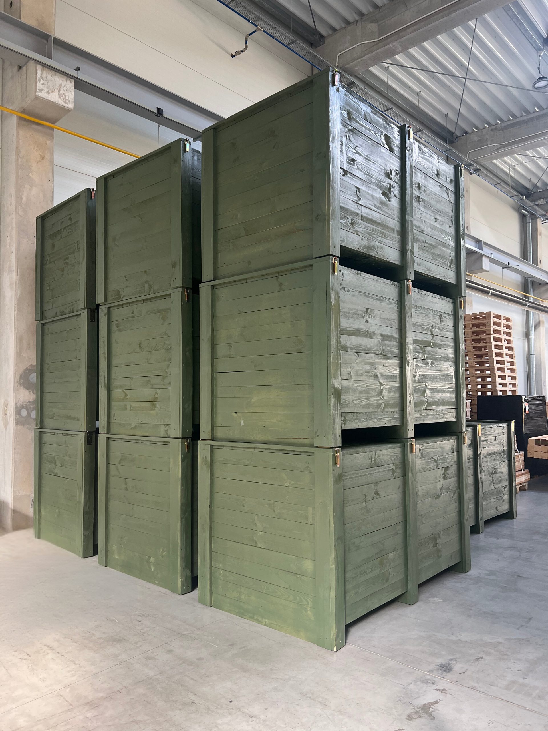 skrzynie dla wojska wykonane na zamówienie